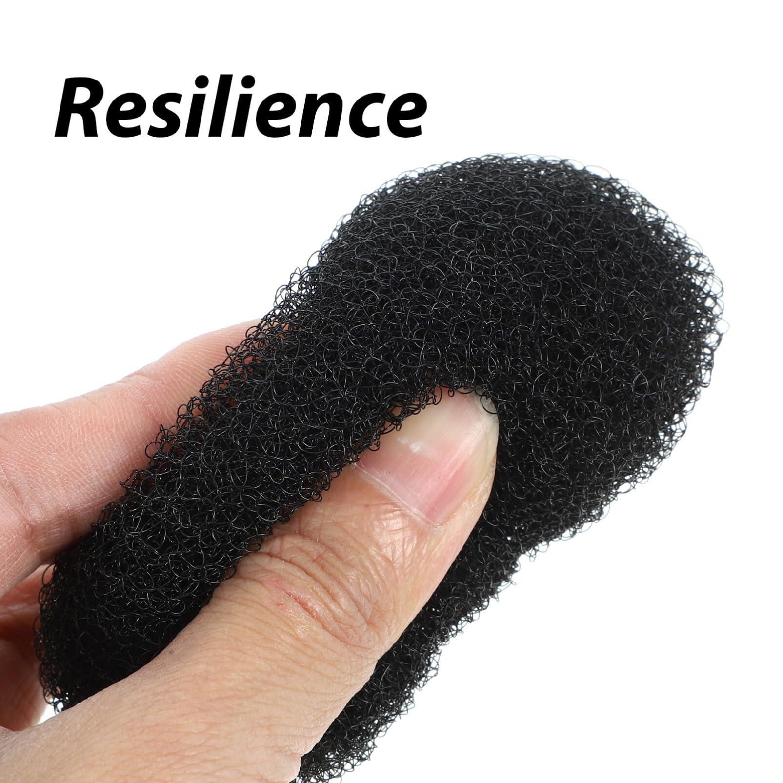 Healeved Healeved 4PCS Hair Bumps for Volume Insert Hair Base Sponge Volume Hair Bump Clip Invisible Fluffy Hair Pad Hair Sponge for Updo Hair Accessories for Updo