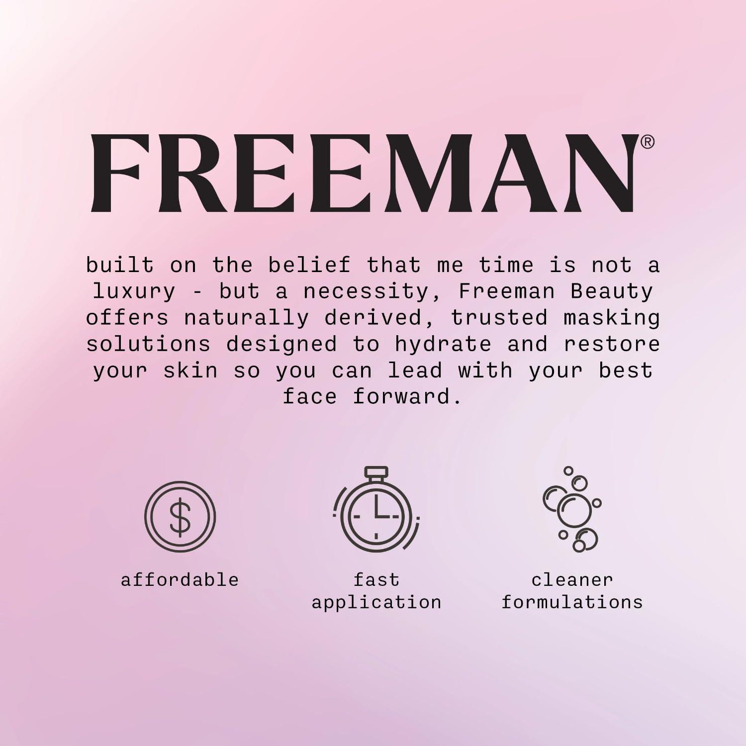 FREEMAN Freeman Flirty Feet Instant Foot Peeling Spray, Exfoliating Foot Mask For Summer, Moisturizing & Smooth Dry, Cracked Heels, Remove Dead Skin Quickly, Cruelty-Free & Vegan, 4 fl.oz./ 118 ml Bottle