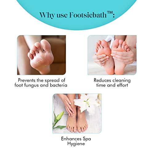 FOOTSIE BATH Footsie Foot Bath Liners, 10 Count