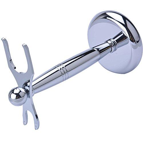 CSB CSB Deluxe Chrome Razor and Brush Stand - The Best Safety Razor Stand. This Will Prolong The Life Of Your Shaving Brush