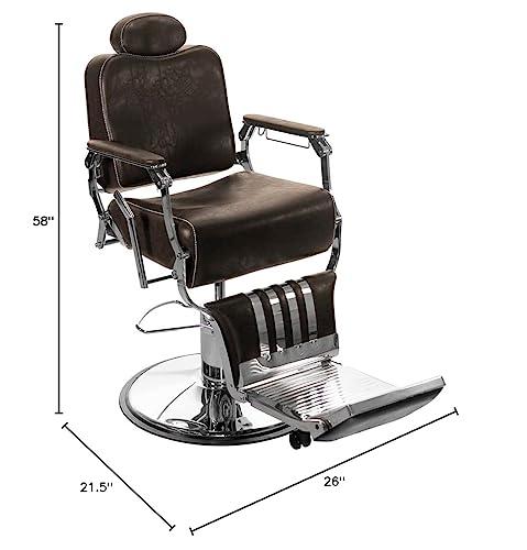SKINACT SKINACT Theo Vintage Barber Chair Styling Salon Beauty