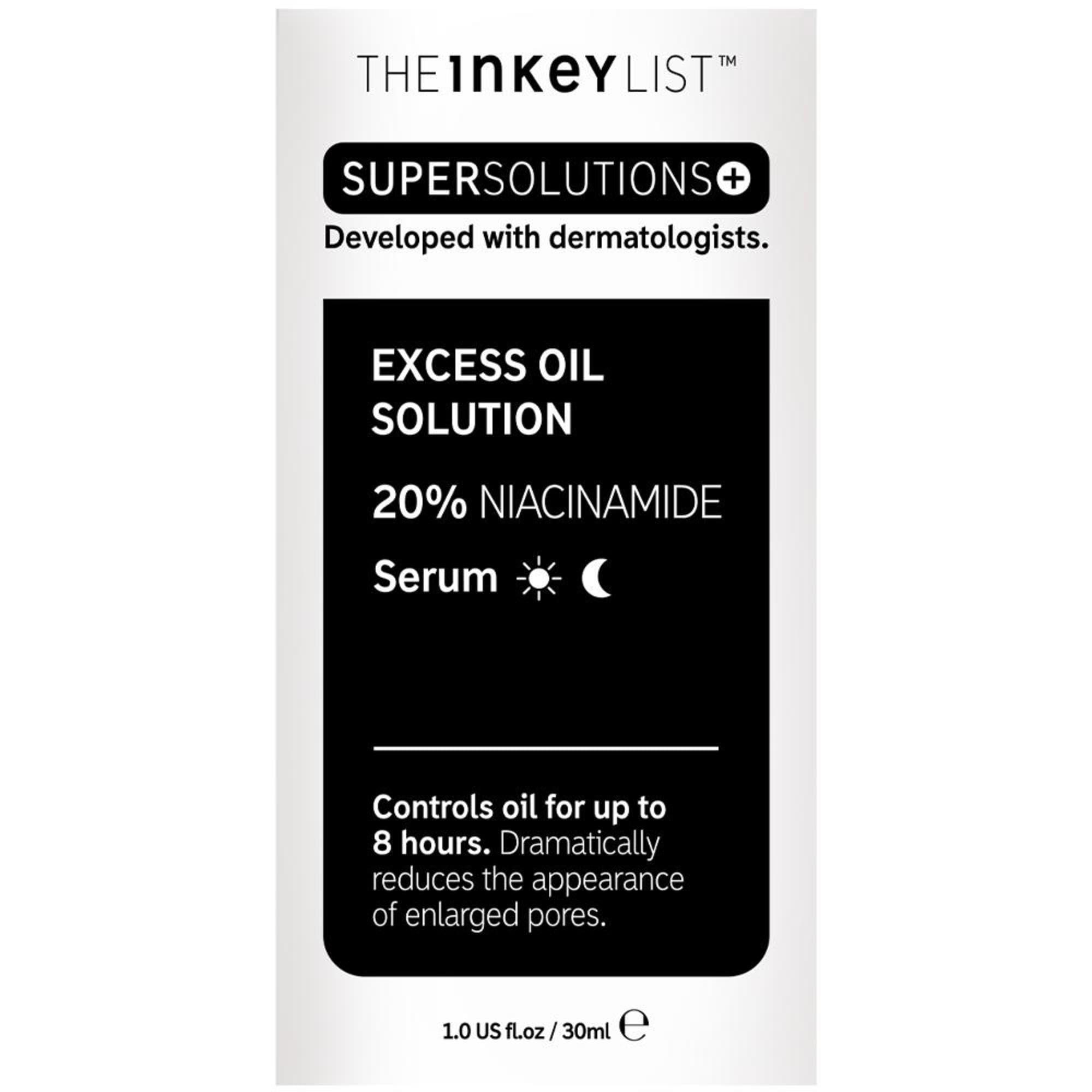 The INKEY List The INKEY List SuperSolutions Niacinamide 20% Serum, Helps with Healthy-Looking Skin Texture, Pores and Balancing Excess Oil, Skin Barrier Protection 1.01 fl oz