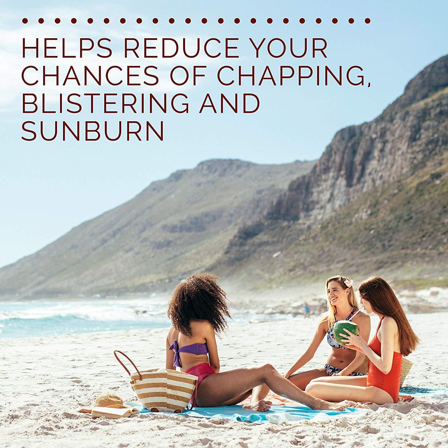 Hawaiian Tropic Hawaiian Tropic Lip Balm Pack of 3  Sunscreen Lip Balm SPF 30, Tropical Flavor, 4 g