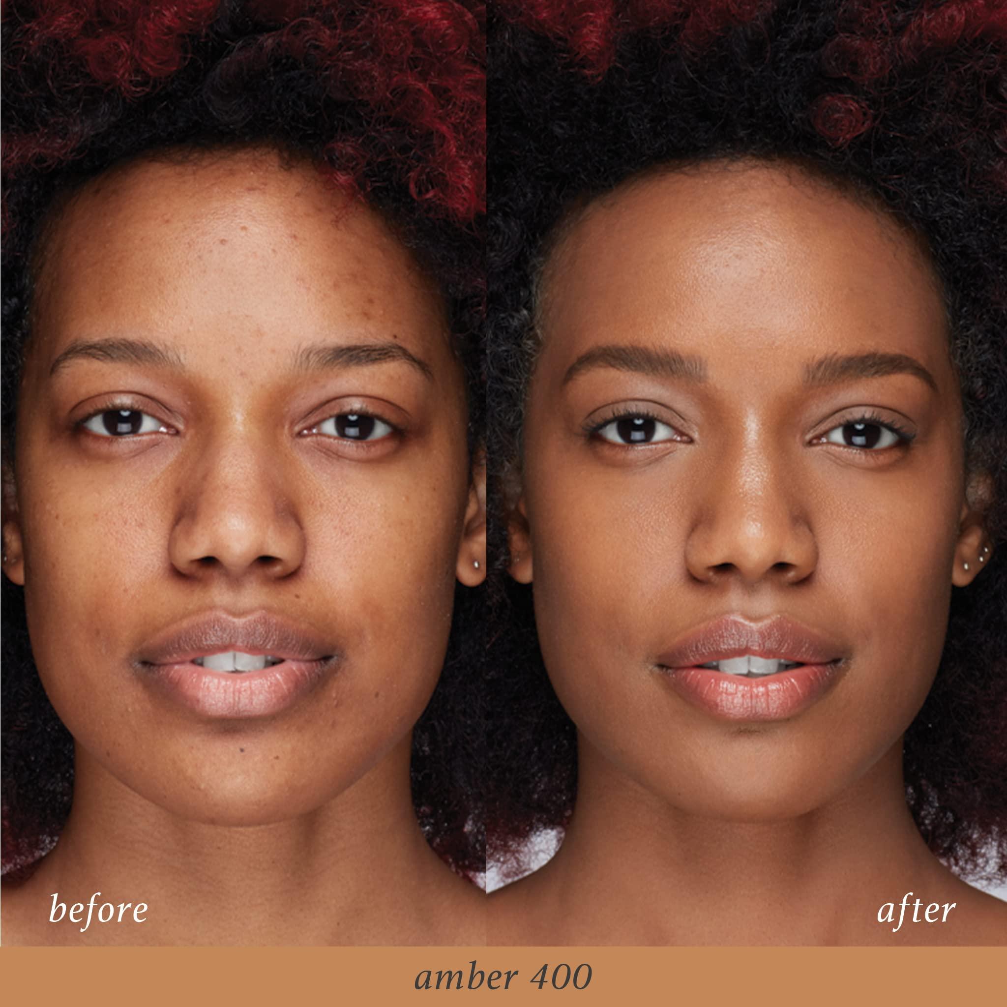 Julep Julep Skin Perfecting Duo (2pc set) - Julep Patch Me Up Waterproof Pimple Patches 72 pcs & Cushion Complexion Concealer & Corrector Stick Infused with Turmeric & Hyaluronic Acid - Amber 400