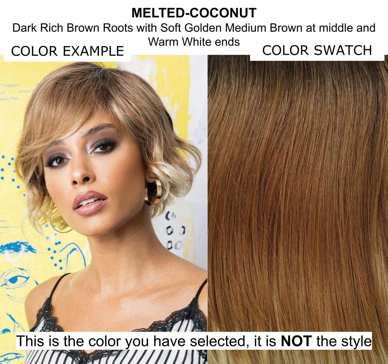 Rene of Paris & Christy\'s Wigs Bundle - 3 item: Wyatt Wig by Rene of Paris, Christy\'s Wigs Q & A Booklet & Wide Tooth Comb - Color: Melted Coconut