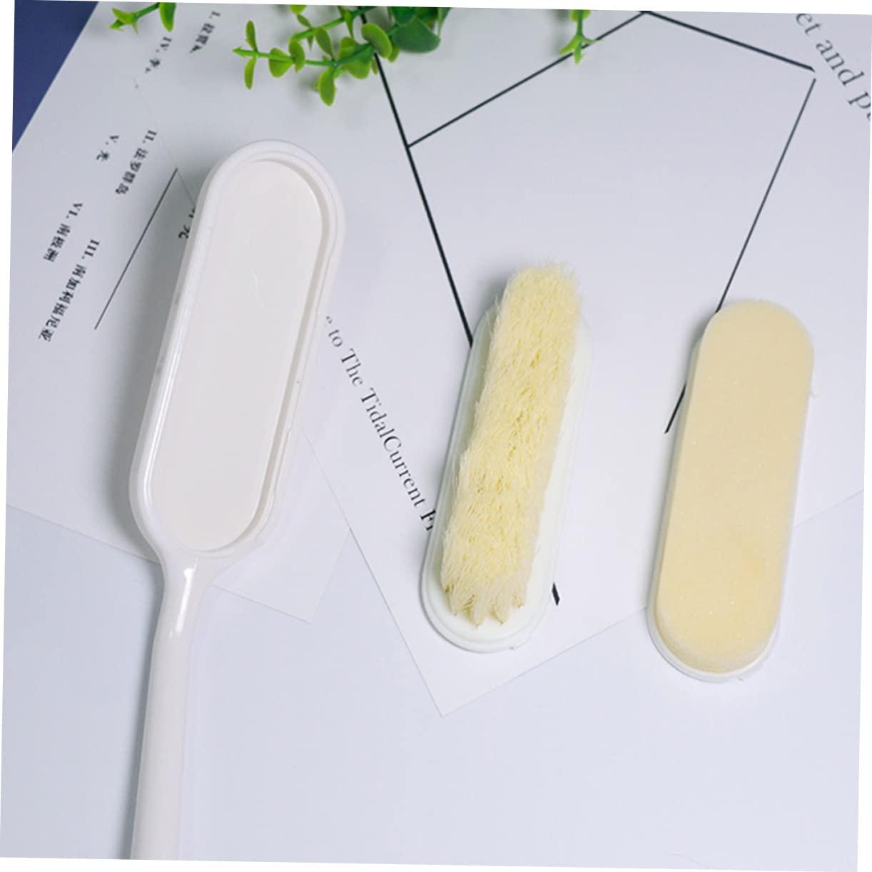 Beavorty 2 Pcs Back Scrubbing Brush Shower Brush Back Brush Body Brush with Long Handle Massage Brush for Bath Massaging Brush Back Scrubber
