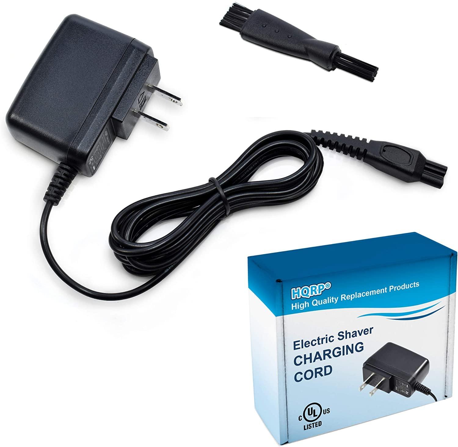 HQRP HQRP 15V AC Adapter Compatible with Philips Norelco 3100 3500 9000 9700 Series, S9721 AT811 7885XL 7886XL 8020X 8040X 8060X 8138XL 8867XL 8880XL 8881XL 8883XL 8890XL MG5750 BG2034 Shaver Charger