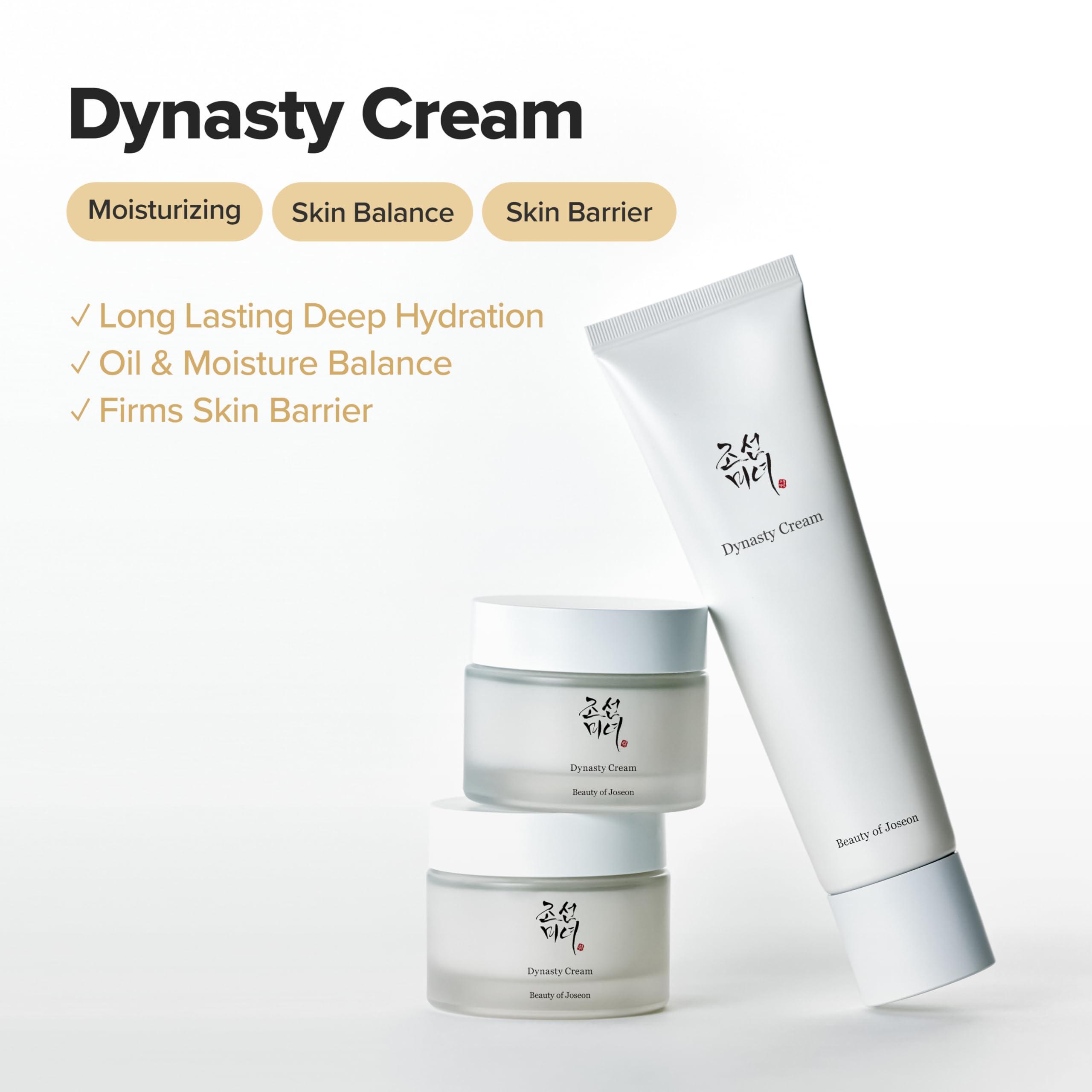 Beauty of Joseon Beauty of Joseon Dynasty Cream Hydrating Face Moisturizer for Dry, Sensitive Skin, Korean Skincare for Men and Women 100ml, 3.38 fl.oz
