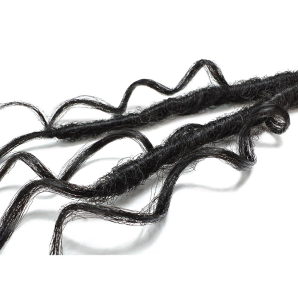 Zury Zury V11 V-shape Finish Style Crochet Briad BOHO LOC 9\" 10\" 11\" (SOM Ginger)