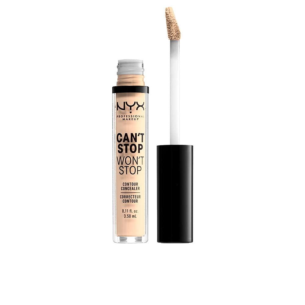 NYX PROFESSIONAL MAKEUP NYX PROFESSIONAL MAKEUP Can't Stop Won't Stop Contour Concealer, 24h Full Coverage Matte Finish - Pale