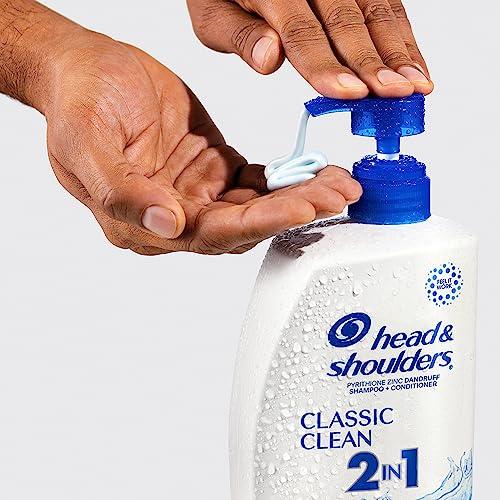 Head & Shoulders Head and Shoulders Dandruff Shampoo, Anti-Dandruff Treatment, Classic Clean for Daily Use, Paraben Free, 28.2 oz