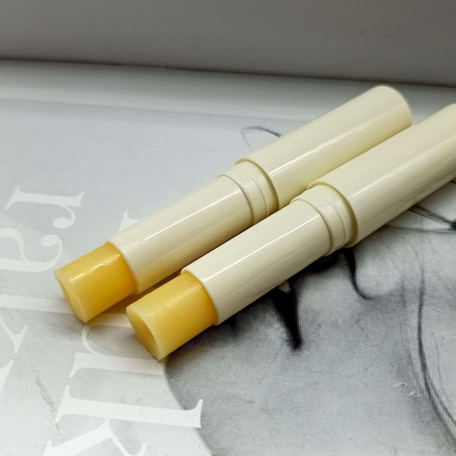 MeXmoB 2pcs Lip for Dark Lips Lip for Smokers Dark Lip Treatment Cream for Pink Lips Lip for Smoker Lips Lip balm for Men and Women (Yellow)