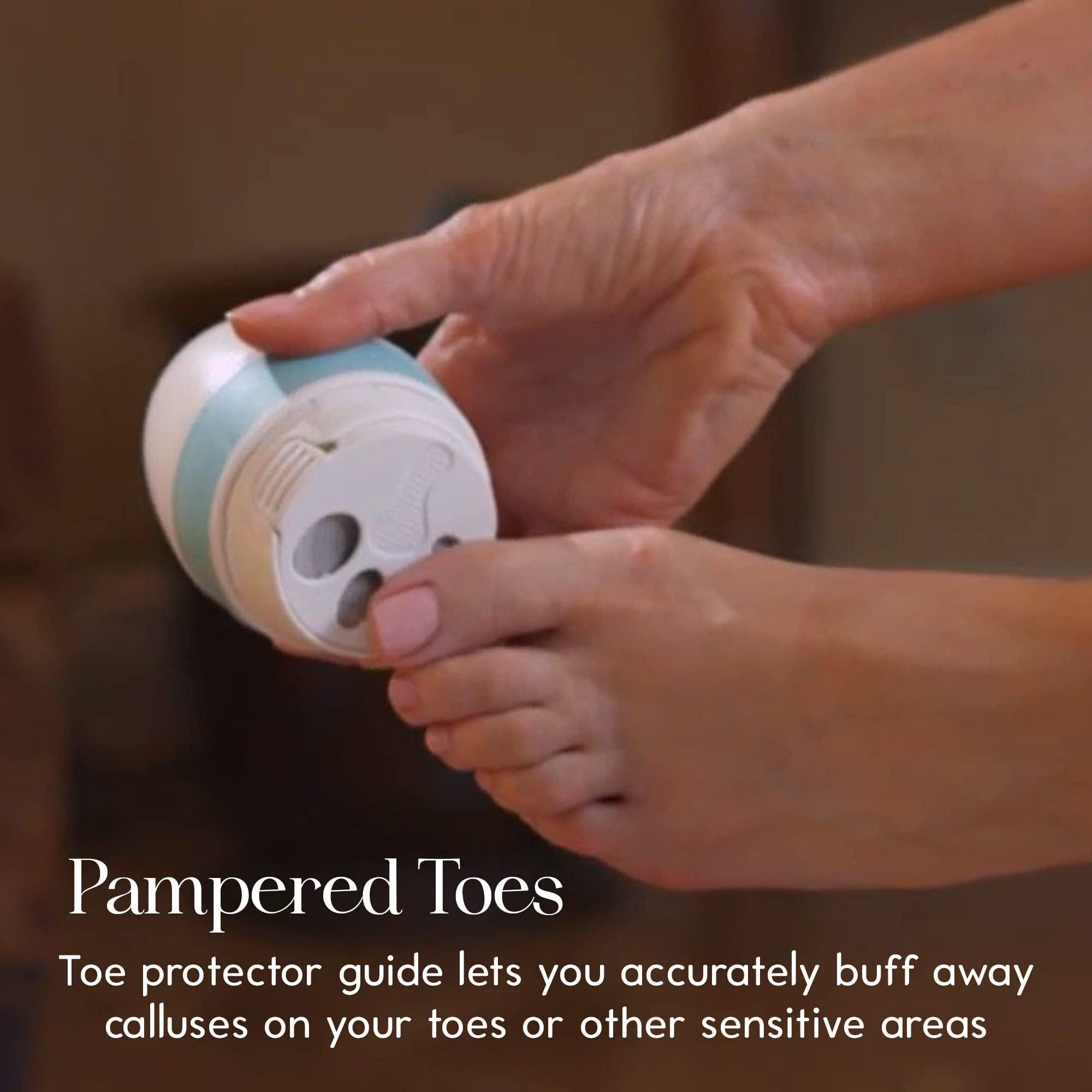 SimplyBeauty SimplyBeauty PedPro 2.0 Electric Foot Callus Remover Wet or Dry Professional Pedicure Tool Kit, Portable Electronic Foot File Pedi Feet Grinder, Great Gift for Dry, Hard, Cracked, Dead Skin