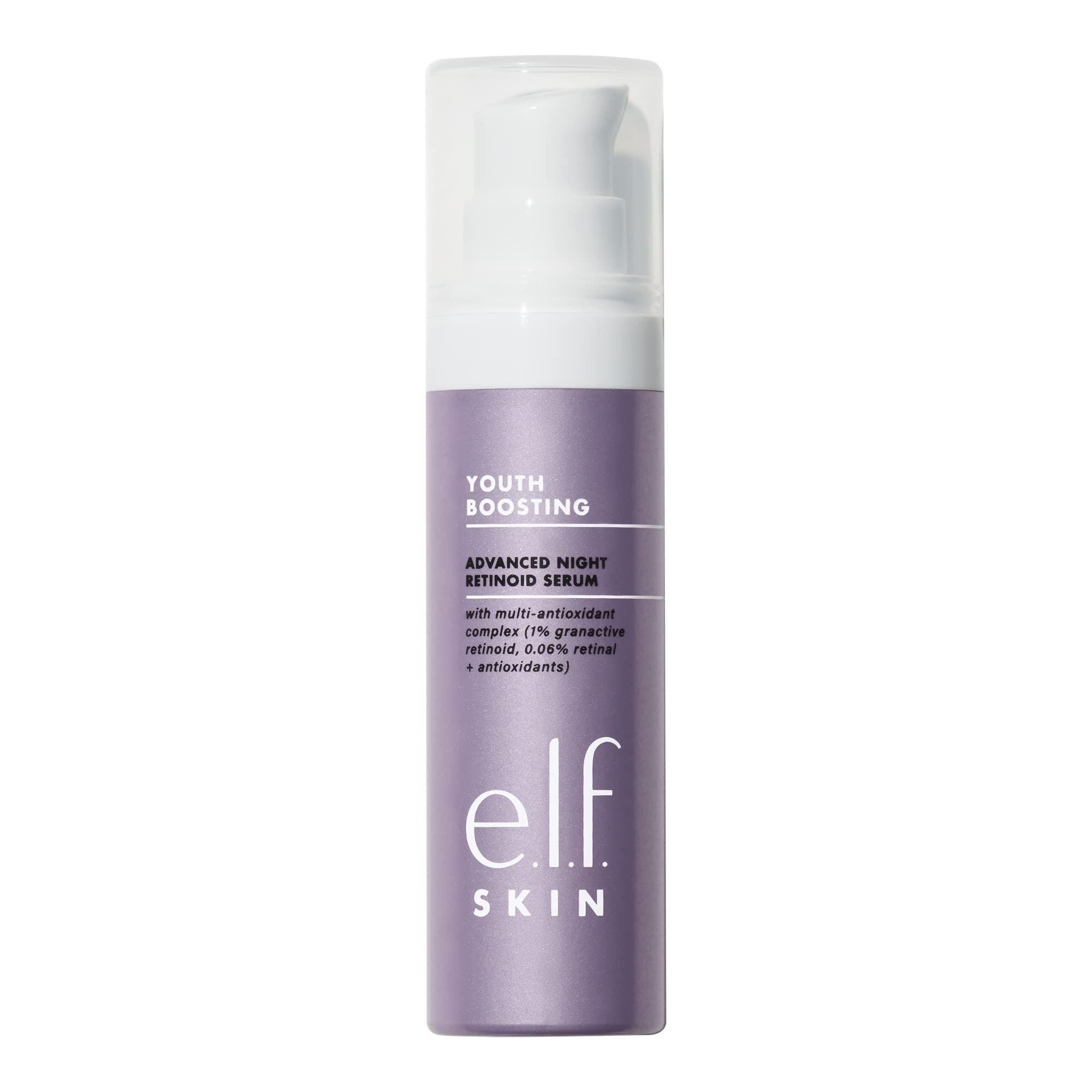 e.l.f. e.l.f. SKIN Youth Boosting Advanced Night Retinoid Serum, Anti-Aging Serum For Reducing Appearance of Fine Lines & Wrinkles, Vegan & Cruelty-Free