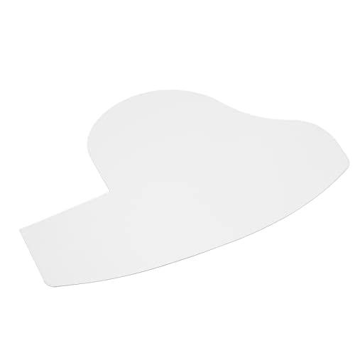 Dioche Beard Shaping Tool Hairline Haircut Template Guide Hair Lineup Tool for Men Barber Styling Shaping Shaving Haircutting Trimming