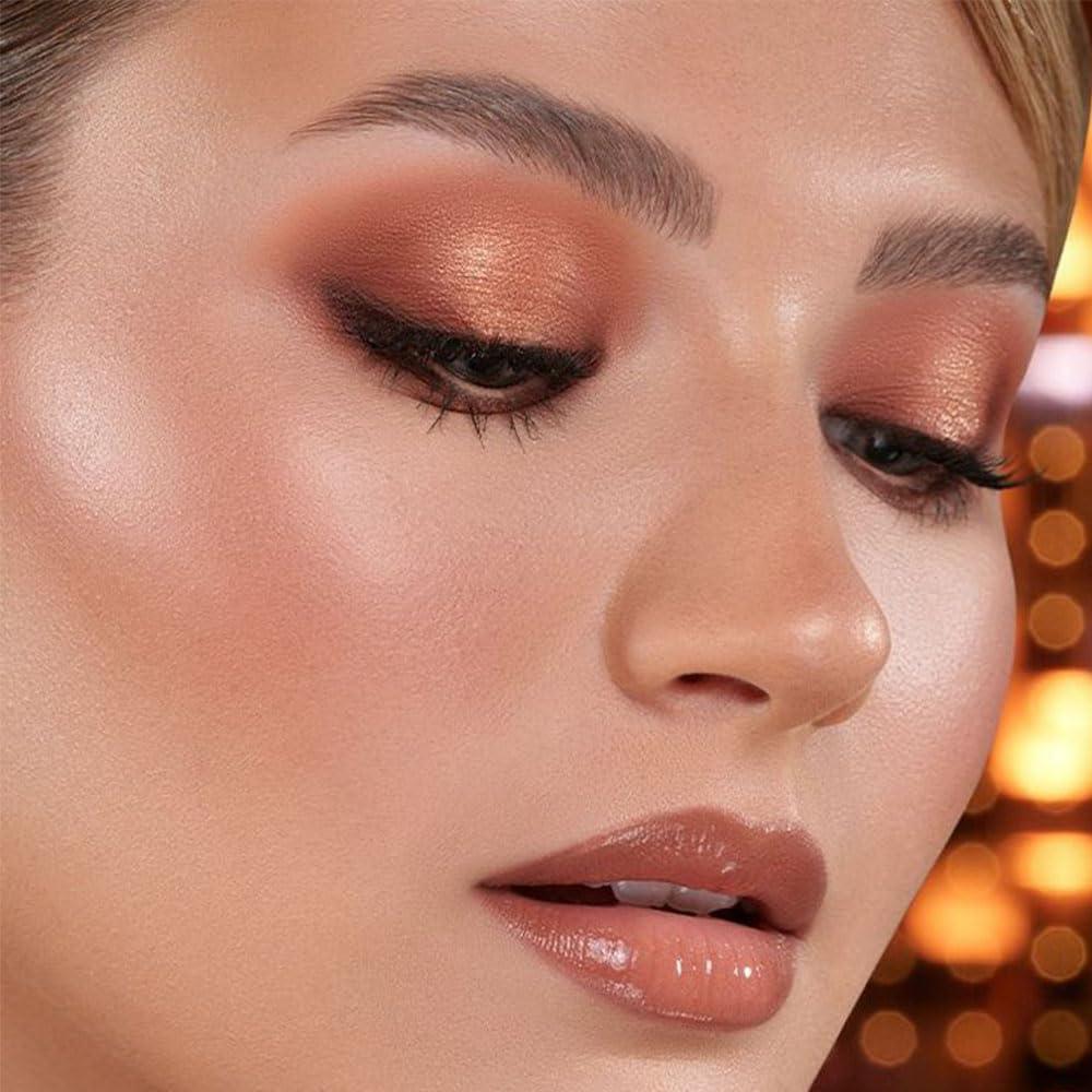 CAKAILA CAKAILA 9 Colors Eyeshadow Palette Makeup,Rose Gold Brown Bronze Ultra-pigmented Shimmer Matte Smoky Eye Shadow Palette,Naturing-Looking Long Lasting Waterproof Blendable