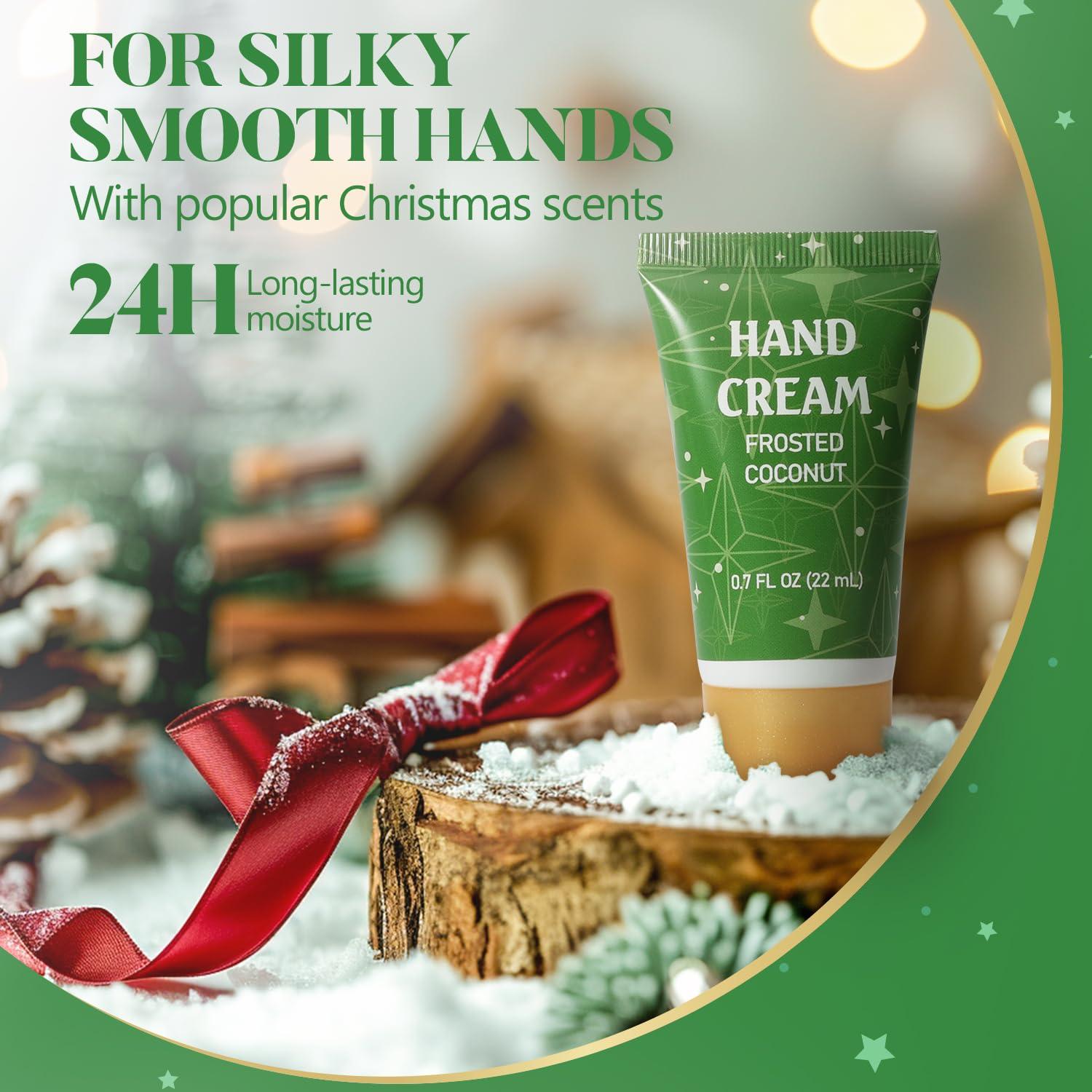 BODY & EARTH Advent Calendar 2024 12 Days of Christmas Advent Calendar for Women, BODY & EARTH Holiday Gift Baskets with Snowman Bath Bomb, Hand Cream, Body Lotion, New Year Bath Set for Women