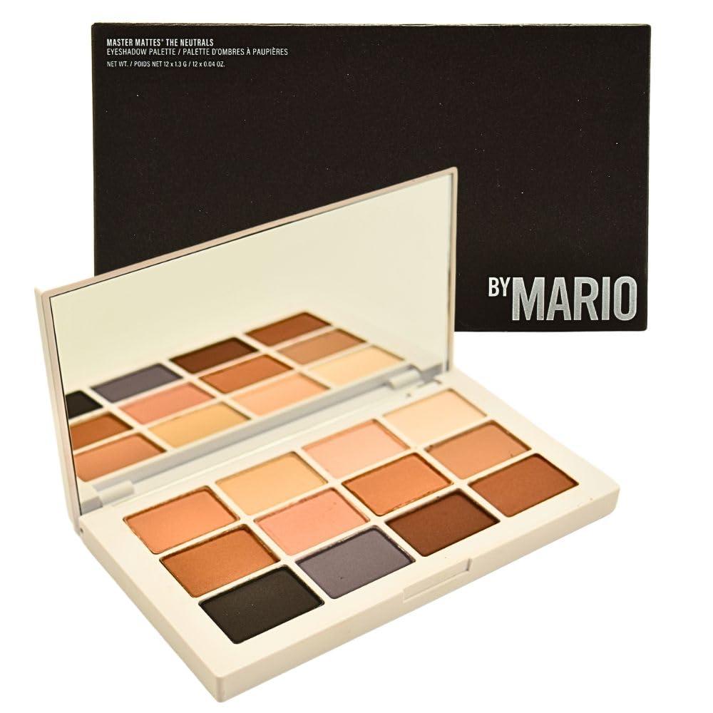 Makeup By Mario Makeup By Mario Master Mattes Eyeshadow Palette - The Neutrals, 0.65 Ounce (Pack of 1)