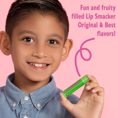 Lip Smacker Lip Smacker Original & Best Party Pack - 10 Moisturizing Lip Balms, Classic Flavors, Hydrating & Protecting - Cruelty-Free- Oatmeal Cookie