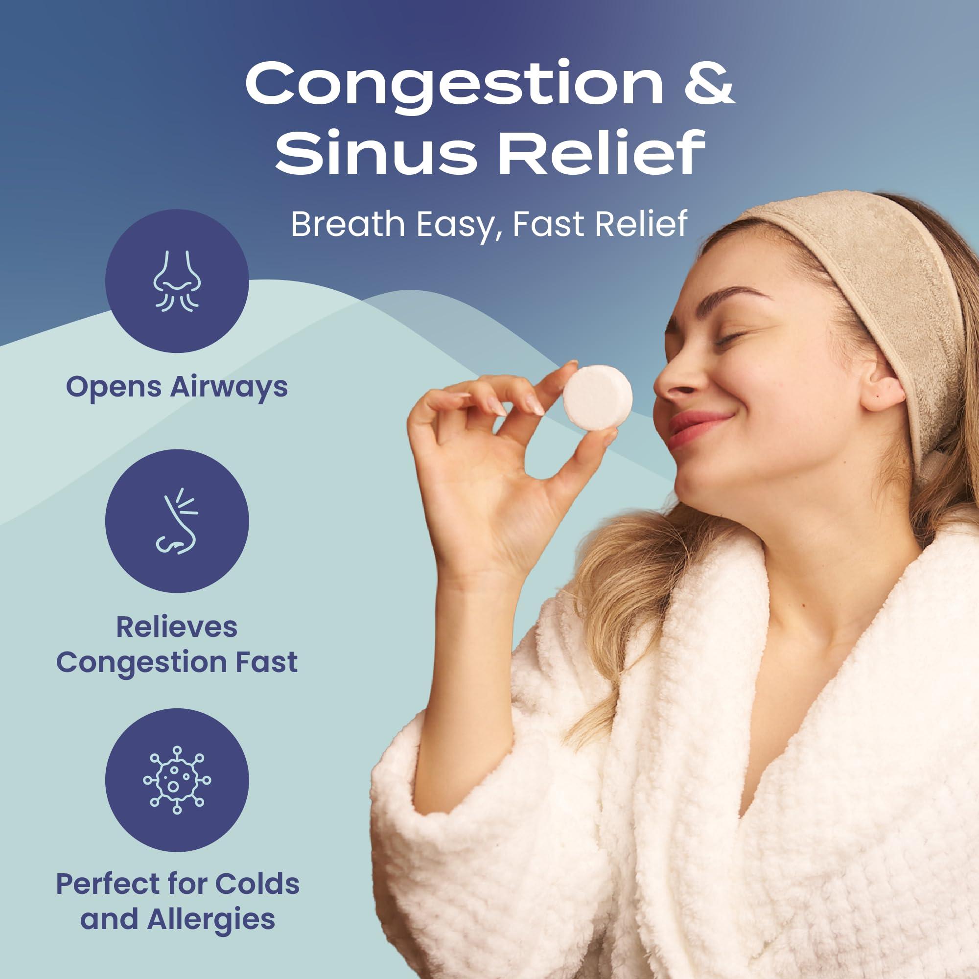 Body Restore Body Restore Shower Steamers Aromatherapy 6 Pack - Easter Basket Stuffers, Relaxation Birthday Gifts for Mom, Dad, Best Friend, Travel Essentials, Stress Relief, Self Care - Variety