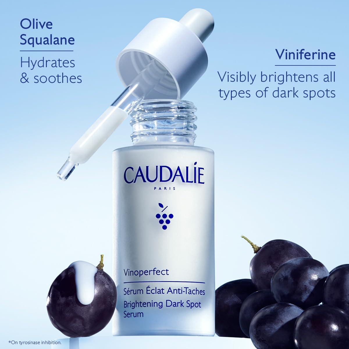Caudalie Caudalie Vinoperfect Brightening Dark Spot Serum Vitamin C Alternative - Jumbo Size 62x More Effective than Vitamin C with Viniferine for a Visibly Brighter Even Complexion