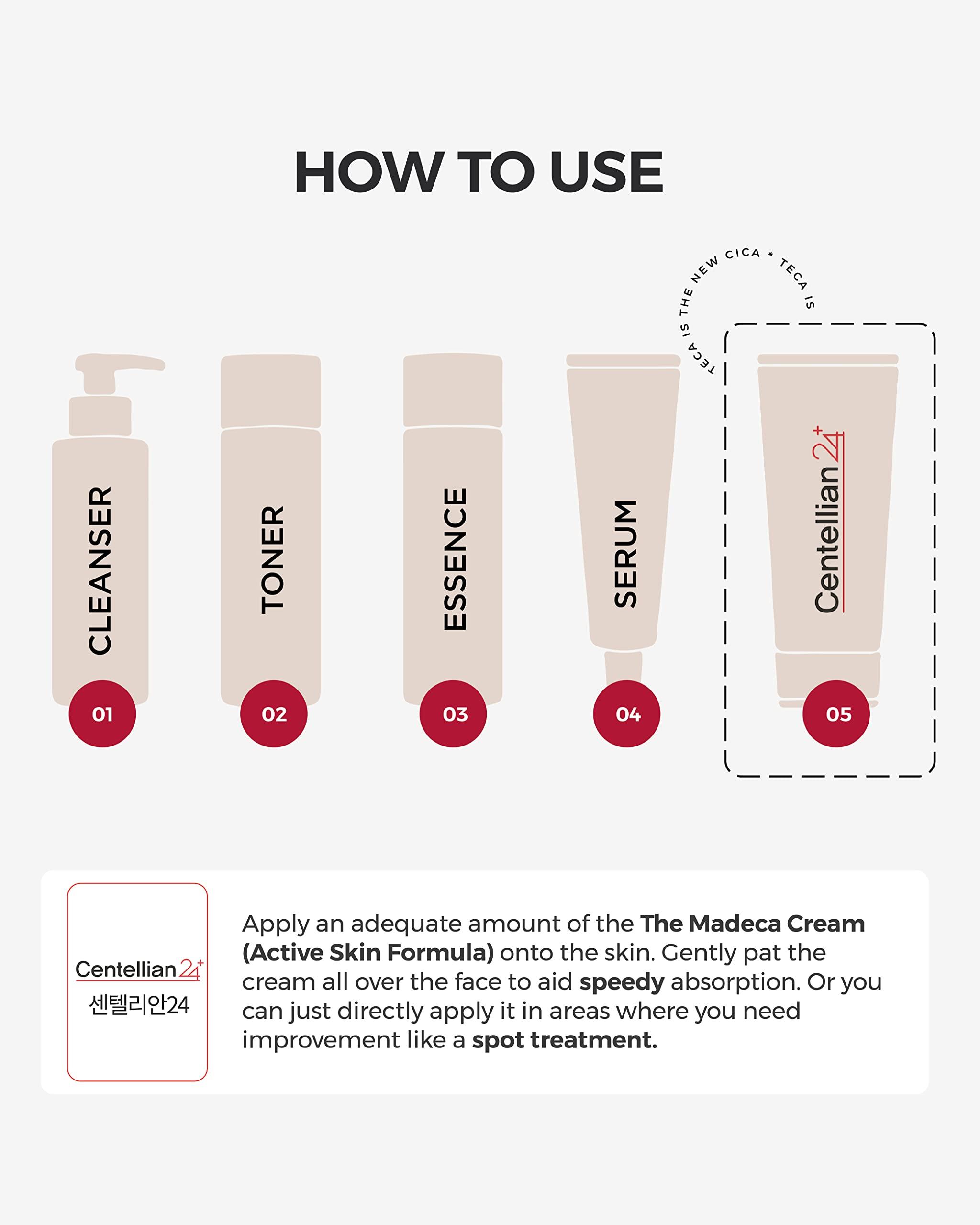 CENTELLIAN 24 CENTELLIAN 24 Valentines Day Gifts Madeca Cream (Season 5, 1.7fl oz) Centella Moisturizer for Face. Korean Skin Care for Dry, Sensitive Skin with TECA, Centella Asiatica, Madecassoside