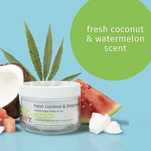 Hempz Hempz Fresh Coconut & Watermelon Sugar Body Scrub, 7.3 oz
