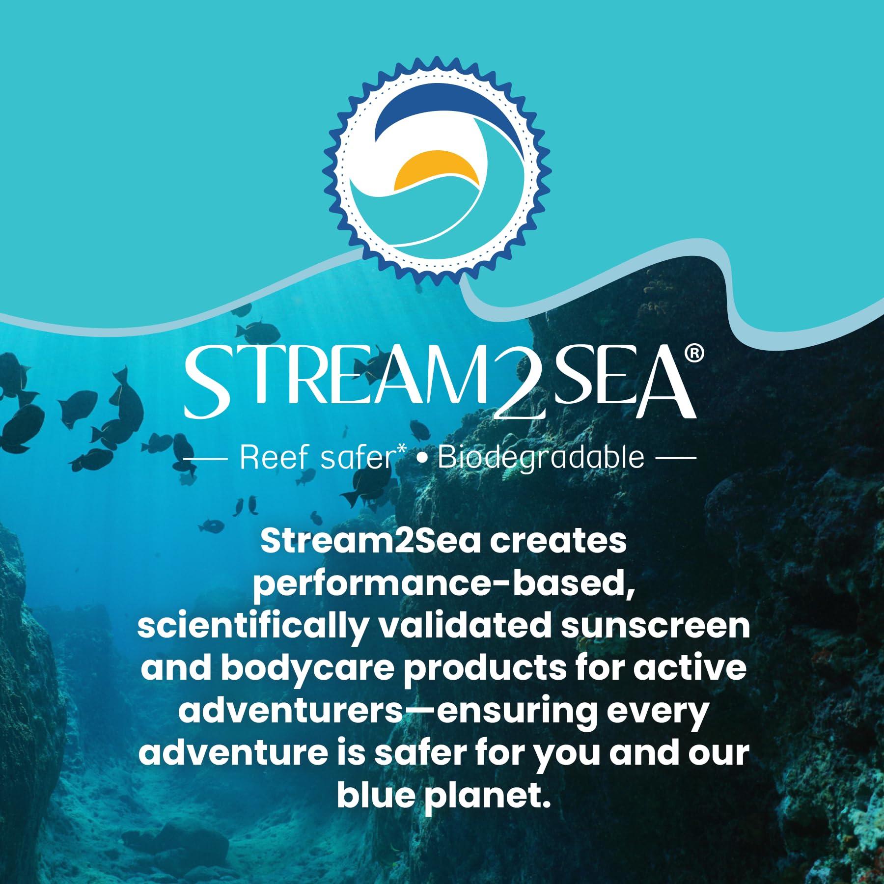 STREAM 2 SEA STREAM 2 SEA Leave In Conditioner Reef Safe Hair Conditioner Formula For Dry and Damaged Hair, 32 oz Paraben Free Hair Detangler with UV Protection For All Hair Types