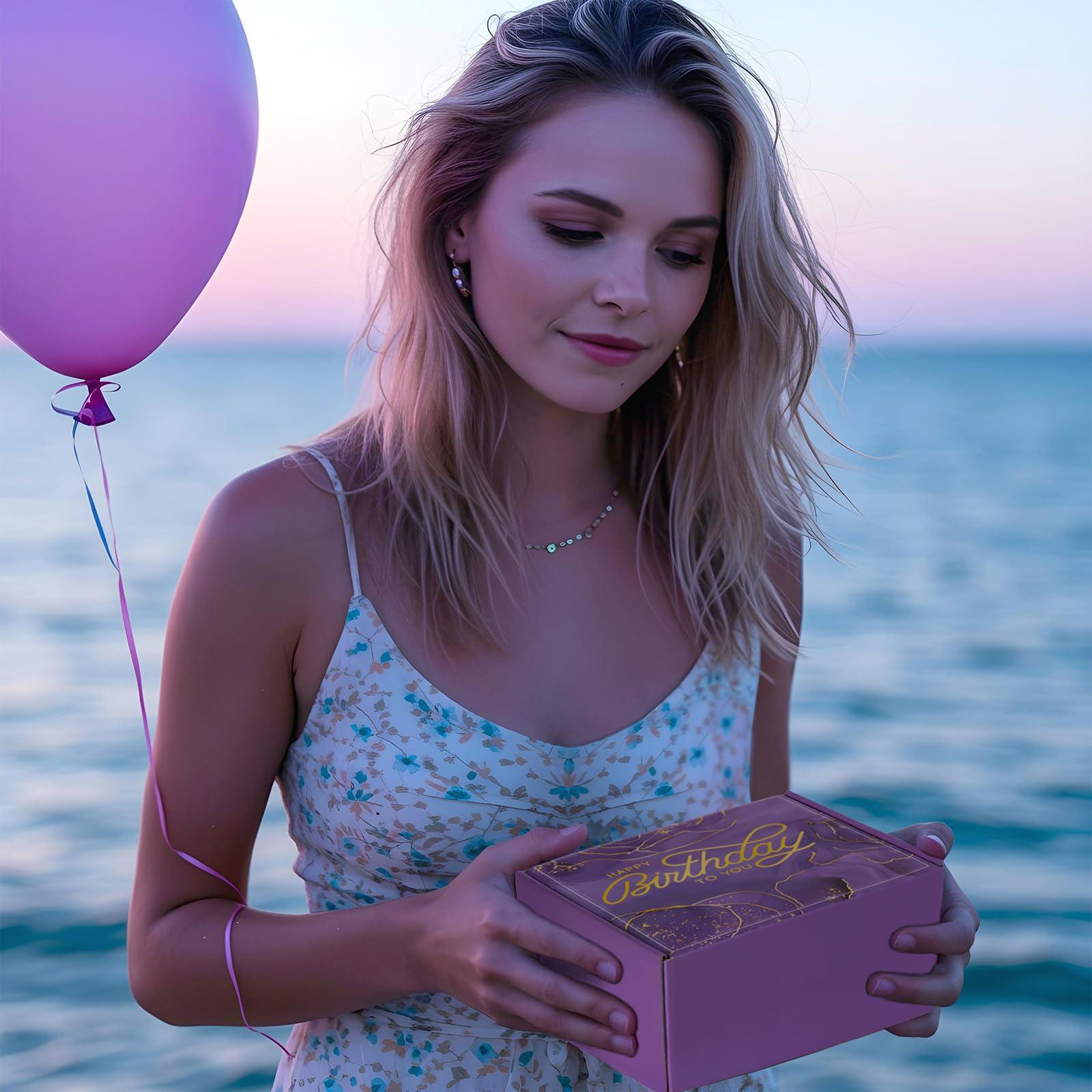 ODHEML ITABLETAS Birthday Gifts for Women, Happy Birthday Bath Set Gift Basket, Unique Spa Gift Idea for Mom, Sister, Bestie, Her, Wife, Female Friends, 30th, 50th, 60th, Gifts for Women Who Have Everything