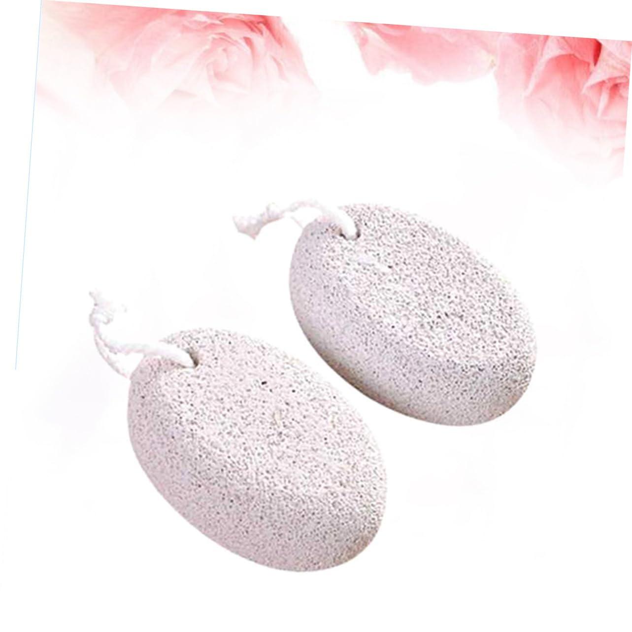 NOLITOY NOLITOY 3pcs Razor Blade Scraper Pedicure Tools for Feet Pumice Stone Foot File Foot Pedicure Tools Pumus Stone Hard Skin File Feet Rasp Remover Foot Rasp Tool Scrubber Clean White