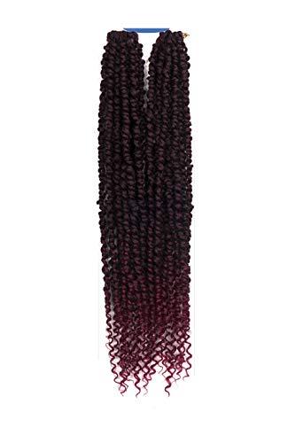 Born Free Alitress Passion Twist Braid Hair 22" (1/50, 24 Strands) (1B)