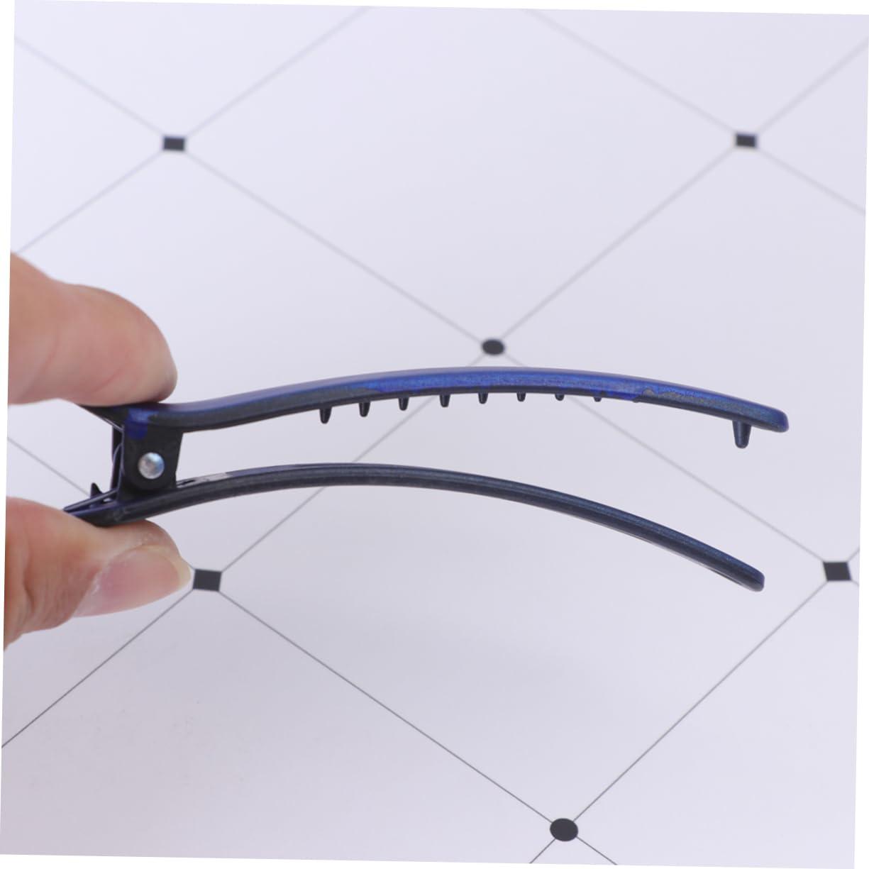 CALLARON CALLARON 12pcs Frosted Hair Clips Hair Barrettes Duck Billed Hair Clips Women Hair Clips Glossy Hair Clips