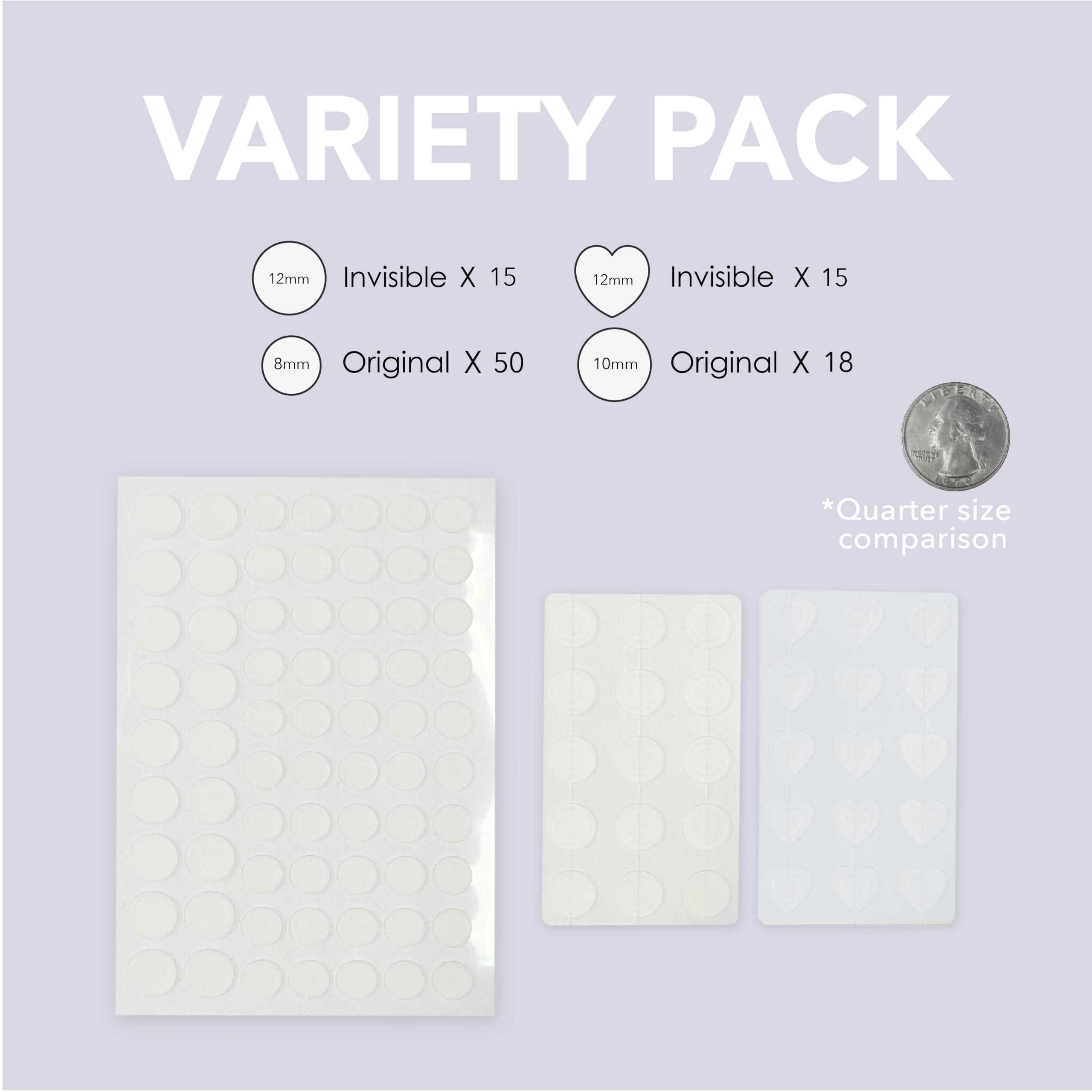 TADA BEAUTY TADA BEAUTY Incredible Blemish Patch - Hydrocolloid Pimple Patches Acne Patches for Face, Spot Treatment (2PK(196counts) Heart)