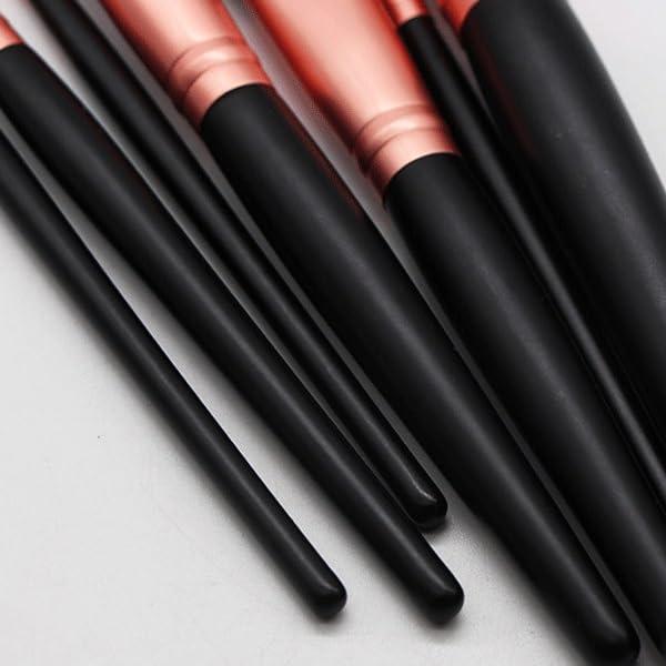 JMKJMJP JMKJMJP 13 black makeup brushes, complete set of powder eye shadow beauty tools(13pcs,D)