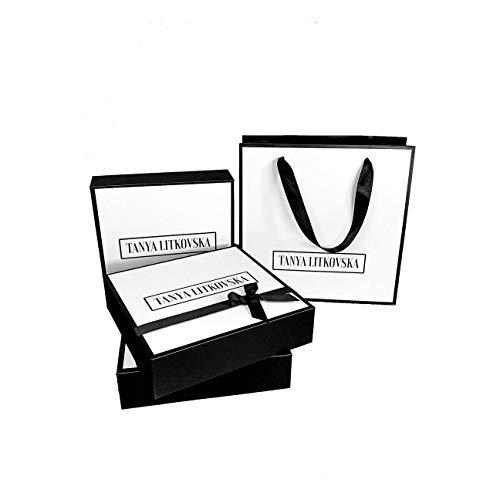 TANYA LITKOVSKA Silk Headband in Mulberry Pearl