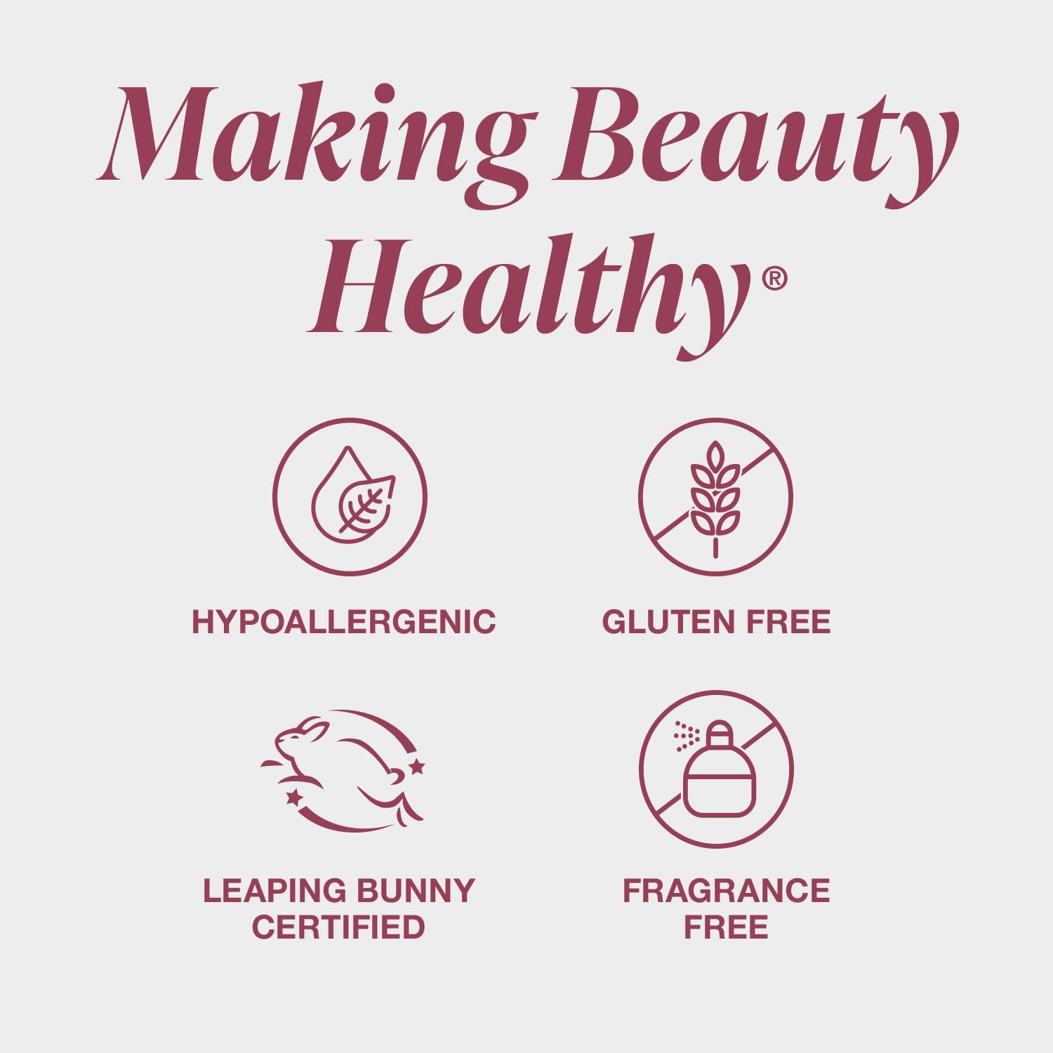 Human Hair Direct Human Hair Direct™ 100% Virgin Brazilian Human Hair Extensions BODY WAVE 3-Pack (16", 18", 20") Bundle, 300g Total (100g each), Grade 6A (#1B - Off Black (Pre-Colored)) With Argan Oil