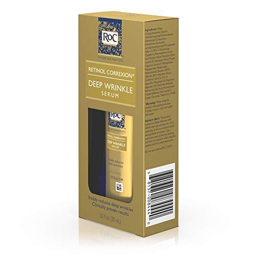 RoC RoC Retinol Correxion Deep Wrinkle Facial Serum, Anti-Wrinkle Treatment Made with Retinol, 1 fl. oz