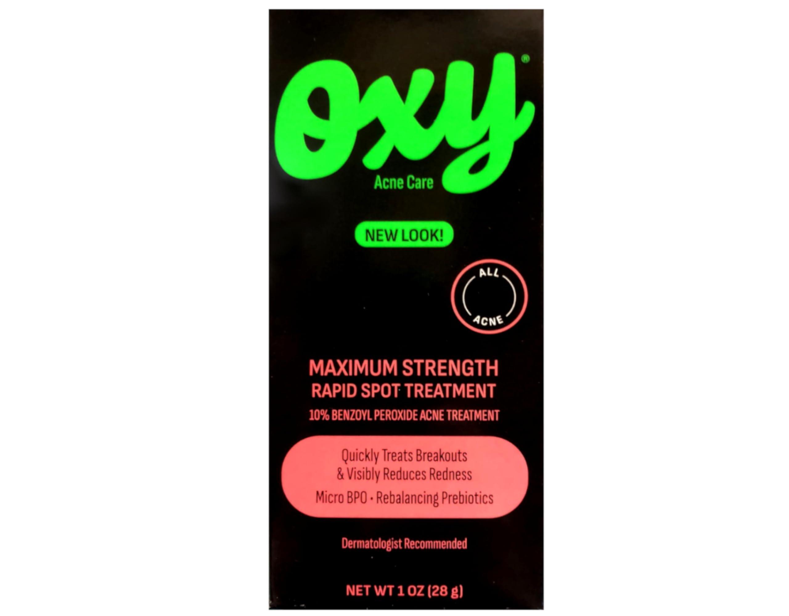 Unknown OXY Acne Medication Maximum Strength Rapid spot treatment 1 OZ (Pack of 2)