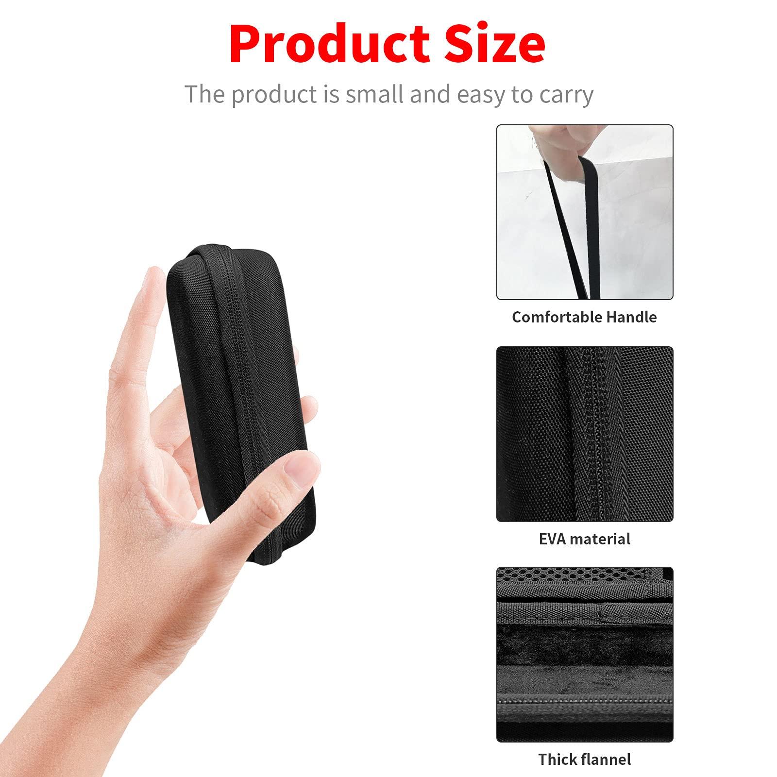 MEROM MEROM Hard Case Compatible with Meridian Grooming Shaver Electric Groin Body Trimmer and Accessories, Travel Storage Case for Trimmers, Case Only