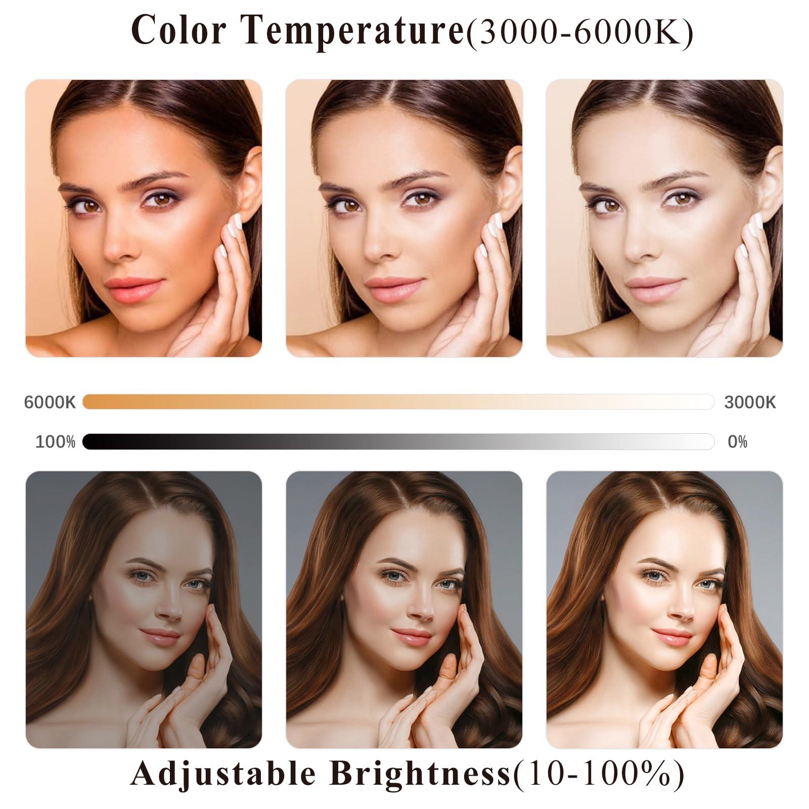 mcwdoit Upgraded Diamond Microdermabrasion Machine, Mcwdoit 65-68cmHg Suction Power Professional Dermabrasion for Skin Peeling Rejuvenation Lifting Tightening Beauty Device