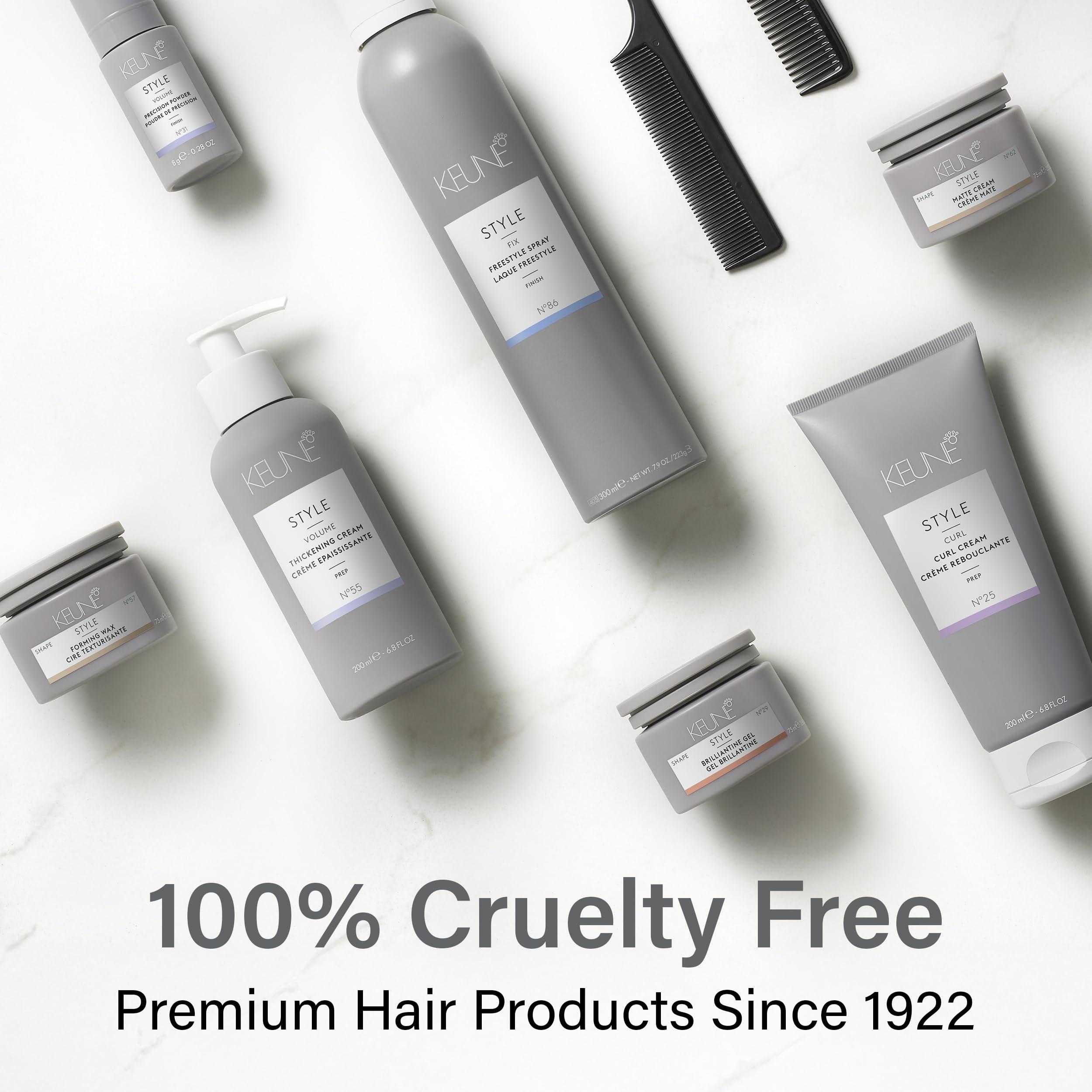 KEUNE Keune Style Brilliantine Gel, Soft Hold & High Shine Styling Gel, 4.2 Fl Oz