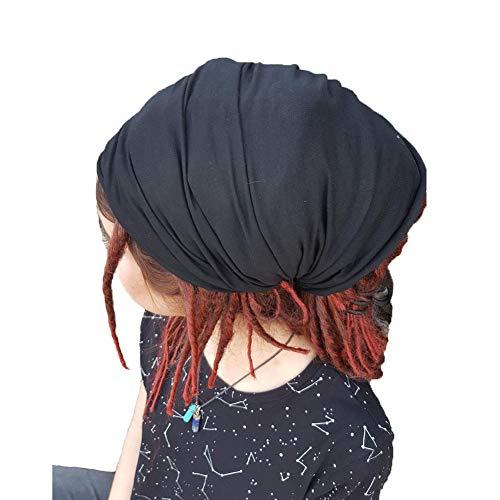 Qovelly Unisex Spandex Dreadlocks Tube 3 Packed Long Hair Covers for Men Women (Long Set-3 Packed)