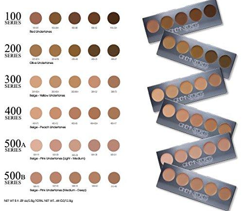 CINEMA SECRETS CINEMA SECRETS Pro Cosmetics Ultimate Foundation 5-In-1 Pro Palette, 400 Series