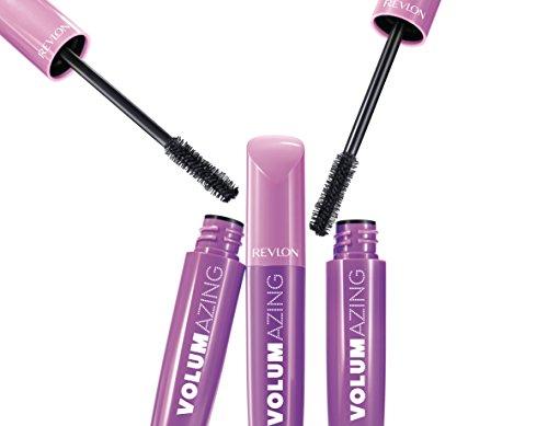 REVLON Revlon Volumazing Mascara, Oversized Brush for Thick, Fluffy, Fanned-Out Eye Lashes, Long Lasting, Black (902), 0.3 oz
