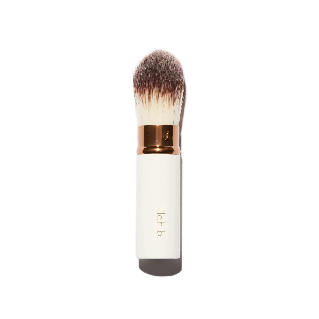 LILAH B lilah b. - Retractable Foundation Brush | Hypoallergenic, Vegan, Cruelty-Free, Clean Makeup