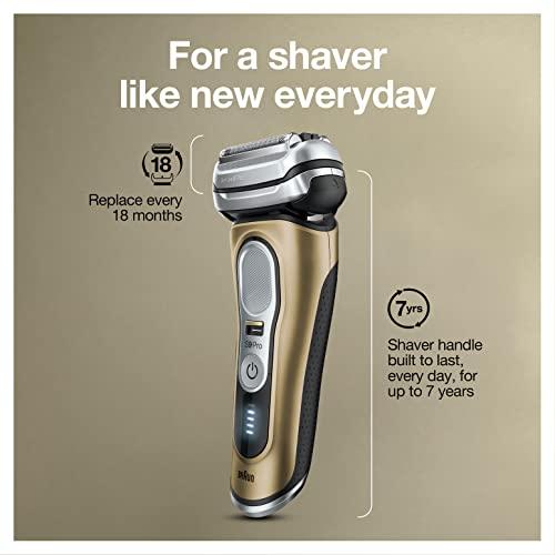 Braun Braun Series 9 Pro 9419s Electric Shaver for Men, Wet & Dry Shave, Shaving Kit with 4+1 Head with ProLift Trimmer