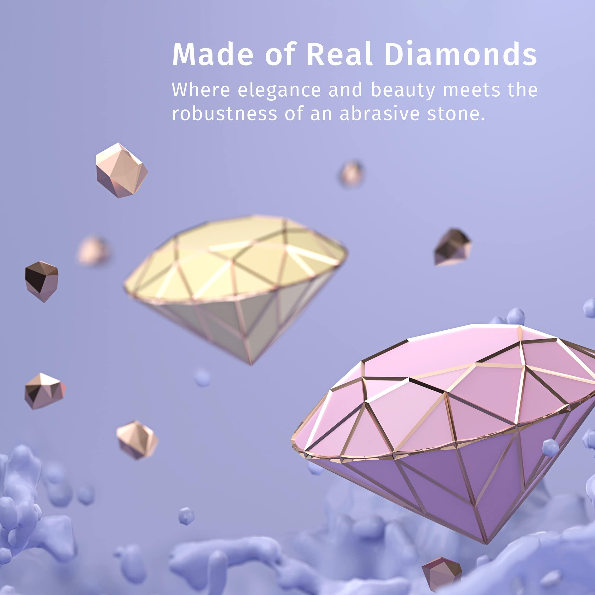 Diamancel Diamancel Luxury Diamond Foot Buffer - #11 Medium Grit Rasp – For Average Calluses, Rough Skin & Regular Maintenance