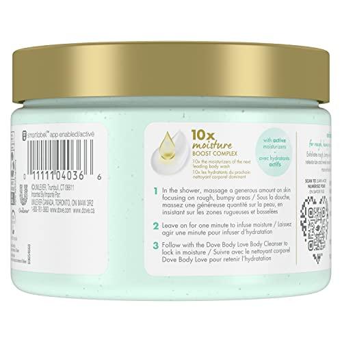 Dove Dove Body Love Body Polish Exfoliate Away 3 Count for Rough, Bumpy Skin Body Scrub with AHAs for Silky Smooth Skin 12 oz