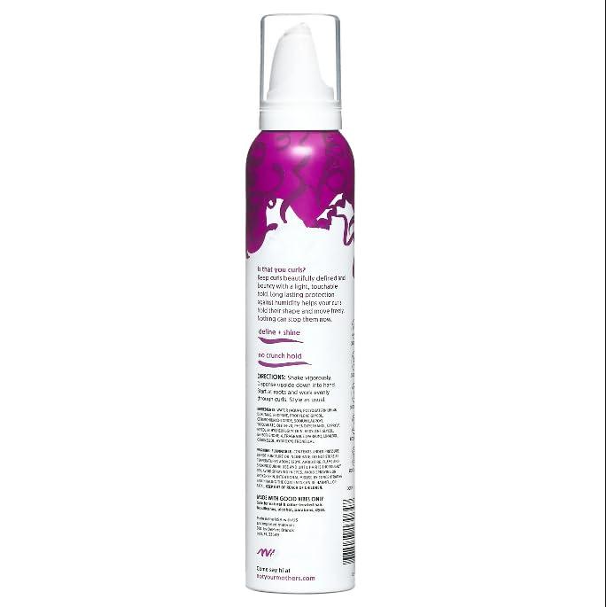 Brand_not_Mother Curl Talk Curl Activating Hair Mousse for Lightweight Hold from_' ' , 7 oz