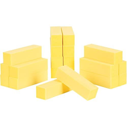 ForPro Professional Collection ForPro Professional Collection Ultra Gold Buffing Block, 240 Grit, Four-Sided Manicure & Pedicure Nail Buffer, 3.75\" L x 1\" W x 1\" H, 20-Count